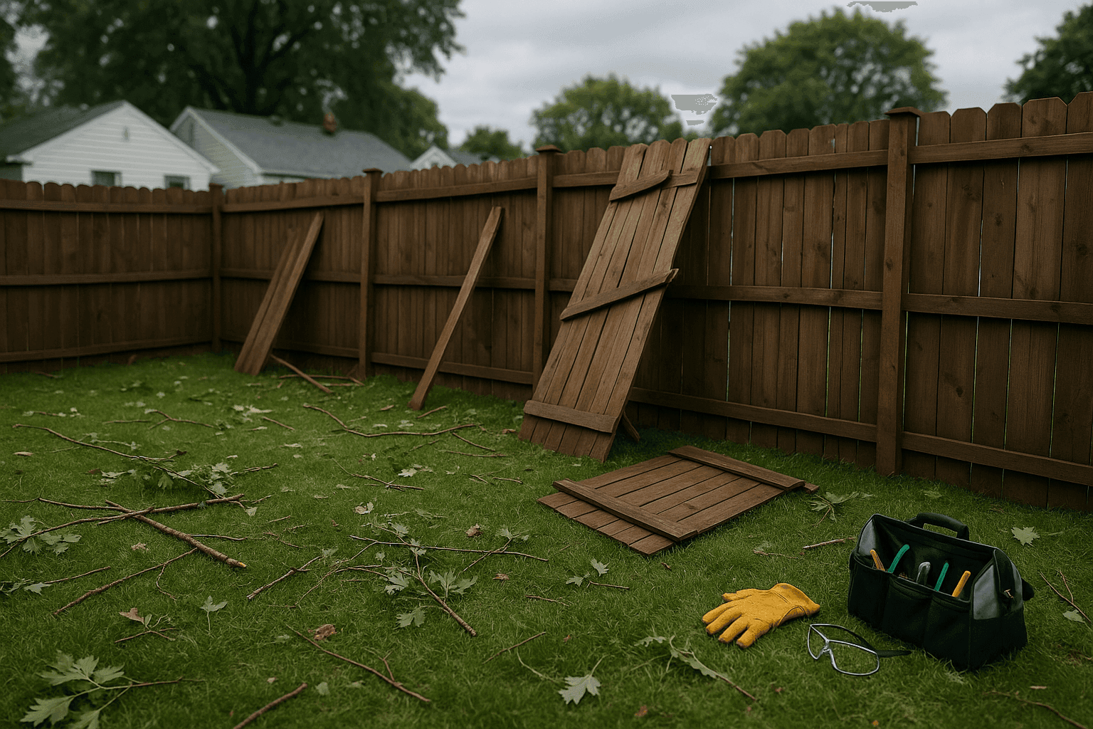 Fence Damage After Storms: How to Inspect, Repair, and Prevent Future Issues